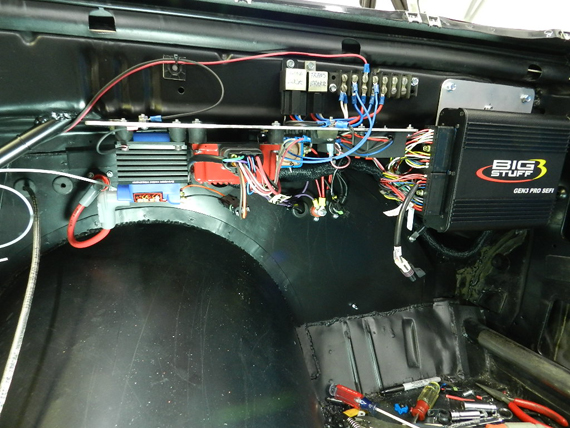 RCS EFI under dash wiring